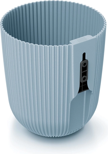 Stenski viseči lonček za rože Milly Wall 14,6 cm svetlo siv