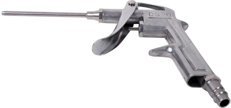 Pihalna pištola z dolgo šobo