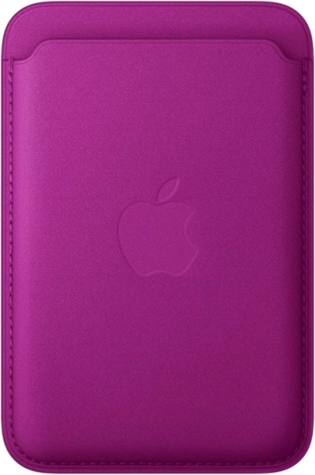 Apple FineWoven Wallet with MagSafe for iPhone – Magenta