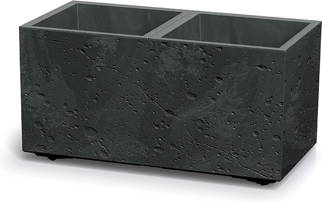 Sierra Case korito z betonskim učinkom 57,7 cm – črno