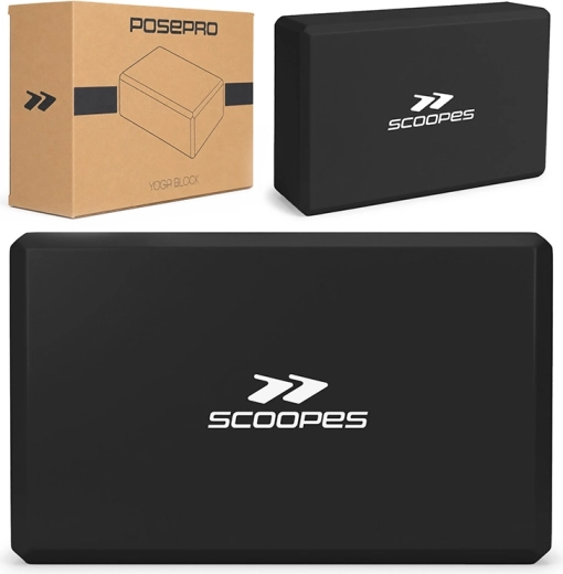 PosePro yoga block black - 1 piece