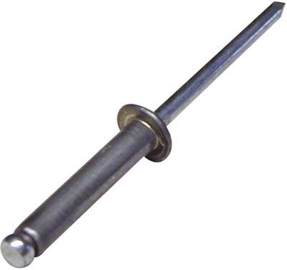 Zatezni zakovič 4,8 × 12 mm jeklo/jeklo (50 kos)
