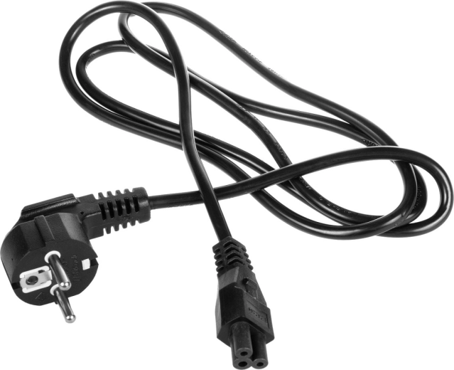 Power cable 1.5 m – cloverleaf (IEC C5)