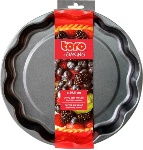 Pekač za pite 29 cm iz ogljikovega jekla z nelepljivo prevleko