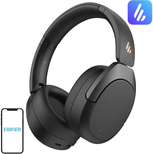 Edifier W830NB brezžične slušalke z ANC, črne