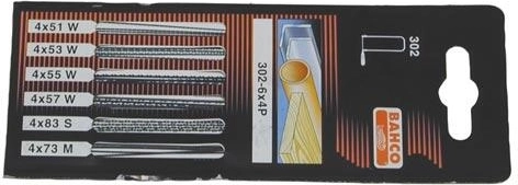 Komplet listov za vbodne žage 130 mm BAHCO