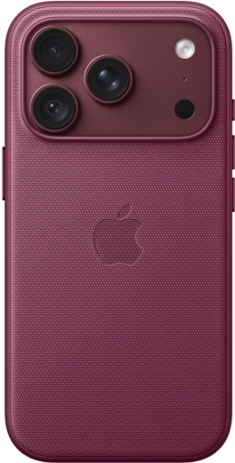 Apple TechWoven Case with MagSafe for iPhone 18 Pro – Ruby Mulberry