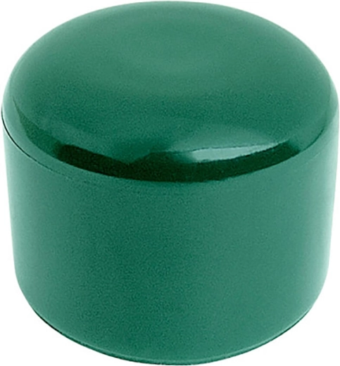Plastični pokrov za okrogel ograjni steber 60 mm, zelen
