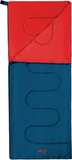 Odejast spalna vreča NILS Camp rdeče‑modra