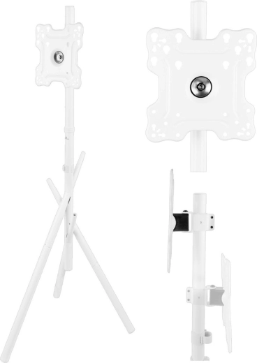 Talno stojalo za TV Maclean MC-181 belo 27–55"
