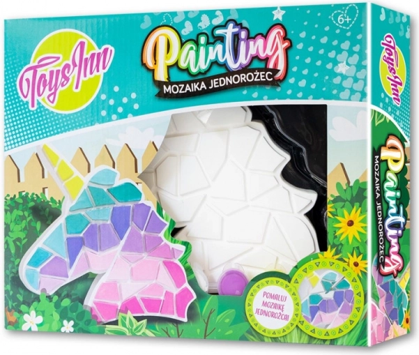 Mozaikna slika z enorogom