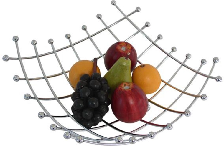 Žičnata skleda za sadje 32 × 32 × 12 cm