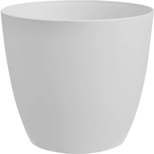 Ovitek za lonček Ella 15 cm mat belo