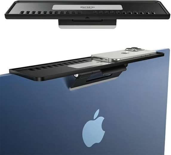 polica za monitor SODI 312 črna