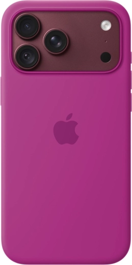 Silicone Case with MagSafe for iPhone 18 Pro Max – Magenta