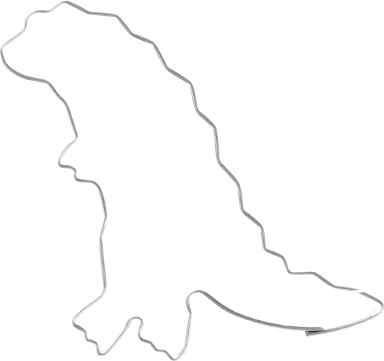 Nerjaveč izrezovalnik dinozaver