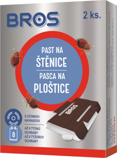 BROS sticky trap for bed bugs (2 pcs)