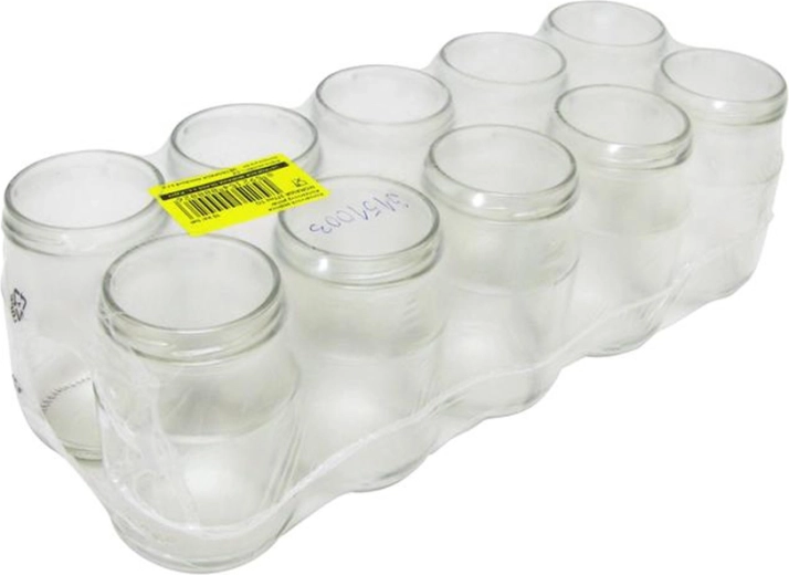 Kozarci za vlaganje 377 ml z navojem TWIST 10 kos