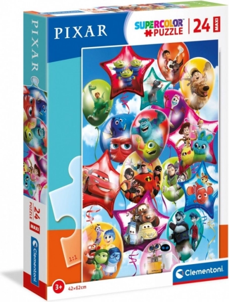 Puzzle CLEMENTONI Pixar zabava MAXI 24 kosov