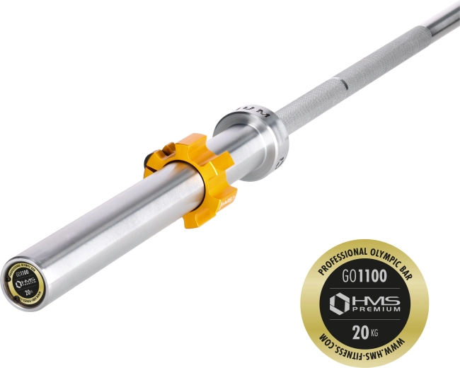 Olimpijska palica HMS Premium 220 cm s hitrimi zapirali