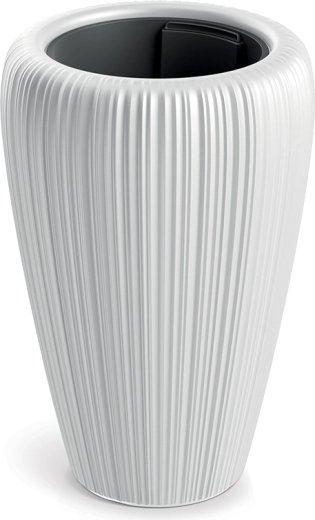 Cvetlični lonec OROBO bel 39,5 cm - 1 kos