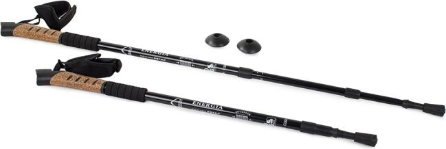 Trek­ing palica s plutovinastim ročajem in sistemom proti udarcem – Plutovinasta