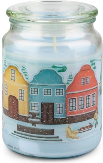 Dišeča sveča v steklu PROVENCE vasica 95 ur