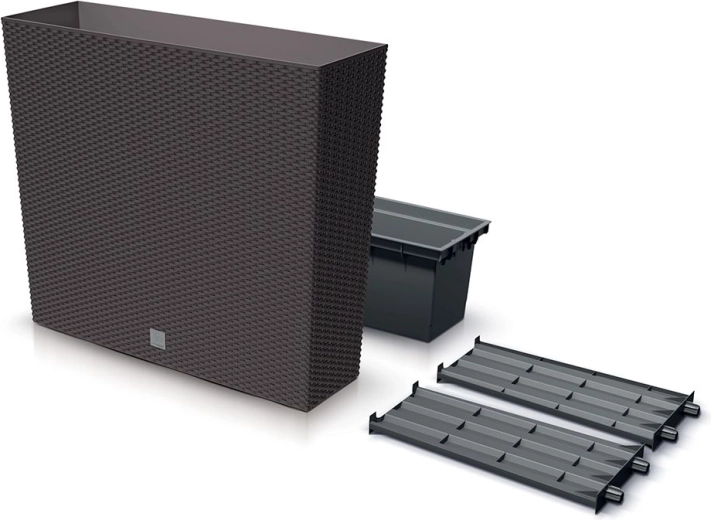 Visok koritnik Rato Case z odstranljivo vložko, umbra, 77 cm