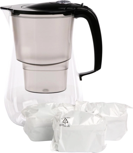 Filtrirni vrč Onyx 4,2 l črn + 3× magnezijev filtrirni vložek