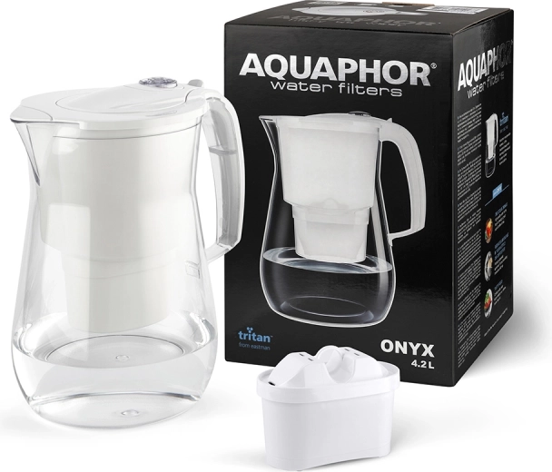 Filtrirni vrč 4,2 l onyx z vložkom b100-25 (bel)