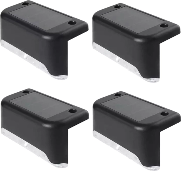 LED solarna osvetlitev za stopnišče 4 kos