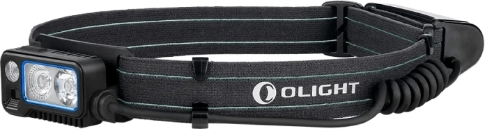 Naglavna svetilka Olight Array 2 Pro 1500 lm z USB‑C in rdečo svetlobo
