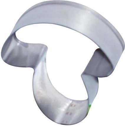 Nerjaveča modelčka za piškote – goba, set 10 kosov