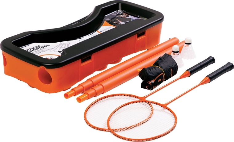 Zložljivi badmintonski komplet NILS s kovčkom in mrežo