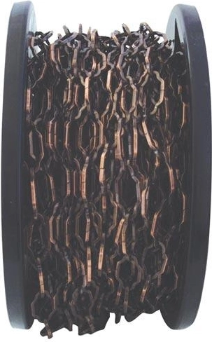 Jeklena veriga Z310/4, rjavo brunirana, 30 m