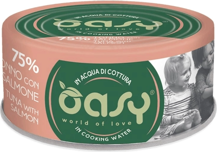 Oasy More Love tuna z lososom 70 g