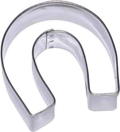 Nerjavno jekleni modelčki za piškote – podkev, komplet 10 kosov