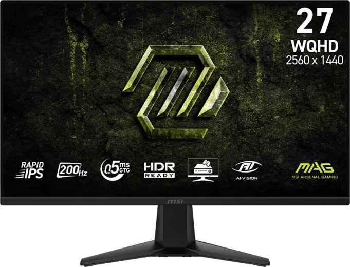 Monitor 27" WQHD 200 Hz MAG 275QF E20 črn