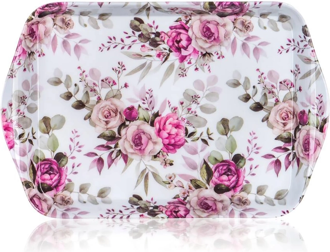Pladenj iz melamina 21 × 14 cm Rose