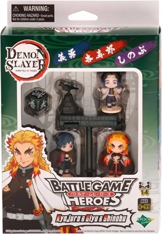 Zbirateljski komplet figuric Sylvanian Families Demon Slayer Kyojuro, Giyu in Shinobu