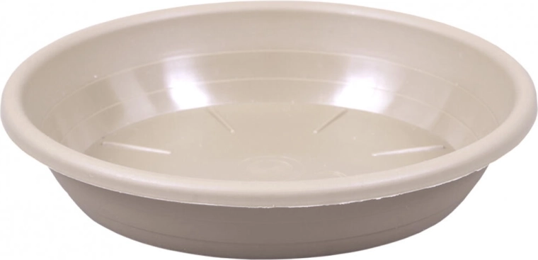 Plastičen podstavek za cvetlični lonec Sakura Modern 30 cm svetlo rjav