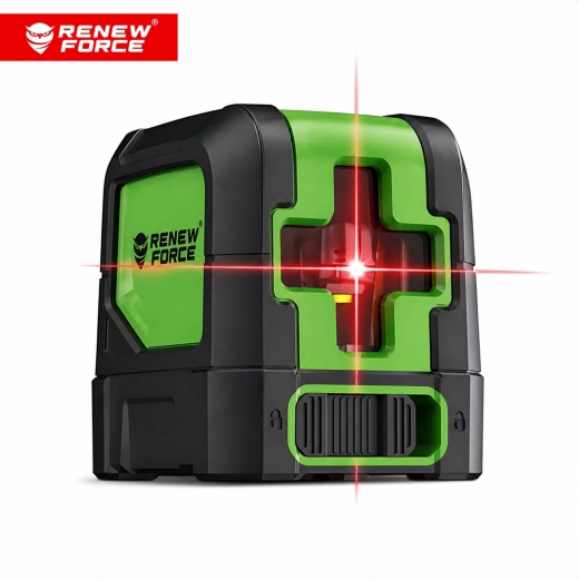 Križni laserski nivelir Renew Force LS100 green