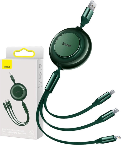 Kabel Baseus 3-v-1 za Micro USB / USB-C / Lightning