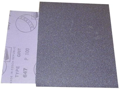 Abrasive cloth for metal and wood, grit 150, 230 × 280 mm