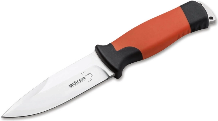Böker Plus Outdoorsman XL zunajni nož, oranžen