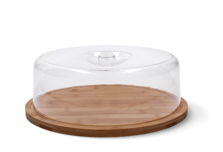 Round board with lid 28 × 9.5 cm - 1 piece