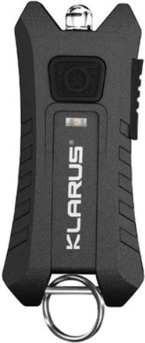 Klarus Mi2 črna ključna svetilka 40 lm, polnjenje prek USB