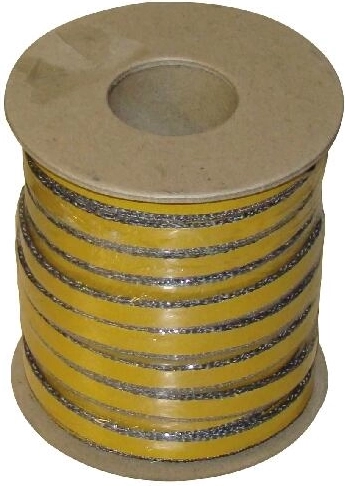 Self-adhesive insulating rope 12 × 4 mm, 25 m, heat-resistant up to 500 °C