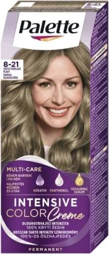Palette Intensive Color Creme 8-21 svetlo pepelnato blond barva za lase 50 ml