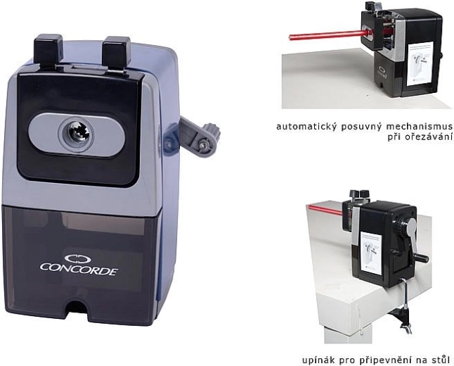 Namizno šililo CONCORDE AS-102 z vpenjalom